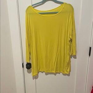 Piko 1988 Bright Yellow Long Sleeve Top